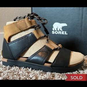 SOLD | Sorel Leather Sandals 7.5